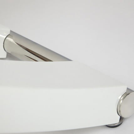 Стол ARNO (mod.EDT-H016) мдф high gloss, закаленное стекло, металл, 120х80х75см, Белый (White)_14