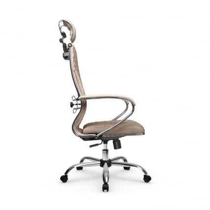 Кресло руководителя Metta L 2c 44C/K116 Infinity Easy Clean (MPES) Комплект 5 Темно-бежевое_2