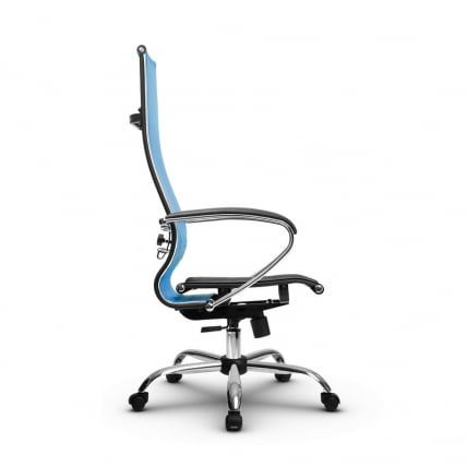 Кресло офисное МЕТТА B 1m 7/K131, Основание 17833 Комплект 2 Васильковое Черное_1