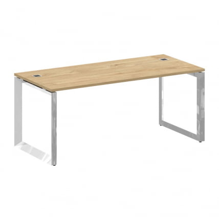 Стол рабочий руководителя на О-образном м/к ONIX DIRECT LUX M-O.MO-SRR-5.8 Тиквуд светлый_0