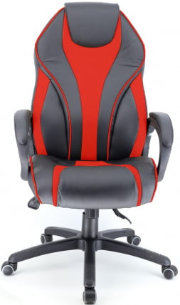 Геймерское кресло Everprof Wing Экокожа Красный_2