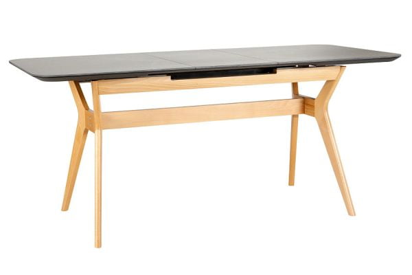 Стол раздвижной Нарвик Ceramic 140-180 Automatic Natur/Dark marble_0