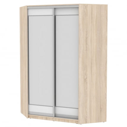 Шкаф-купе YA-230х1400-718-5(ДСС-Белый-D2D2)_0