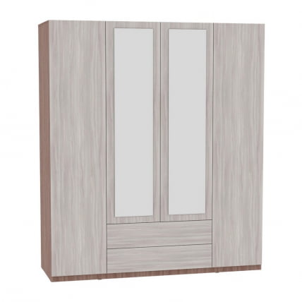 Шкаф распашный R-198х180х60-2-PO-M(ЯШТ-ЯШС)_0