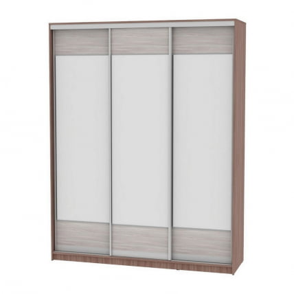 Шкаф-купе B-230х180х60-1(ЯШТ-ЯШС-D8D8D8)_0