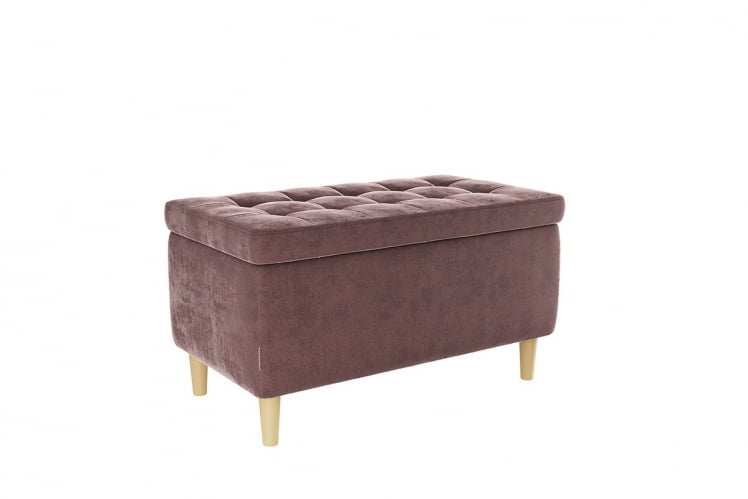 Пуф Чарли 2 PM-004.2 пудра (велюр)_0