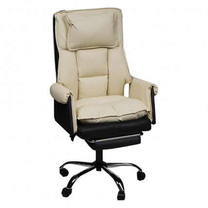 Кресло 026 цвет черный-белый 026-black/white_0