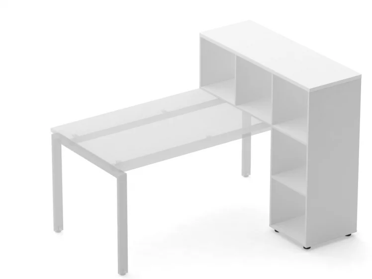 Стеллаж к столу Deka 9.08.12 Белый_1