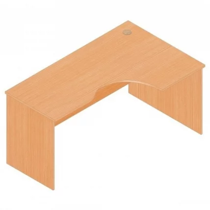 Стол компьютерный угловой Р.СКУ-16 (правый) Дуб Кронберг_0