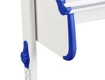 Стол универсальный трансформируемый Parta 1/75-40 Белый Синий_1