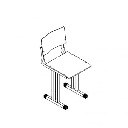 Стул ученический АЛц.СН-4-т20_0