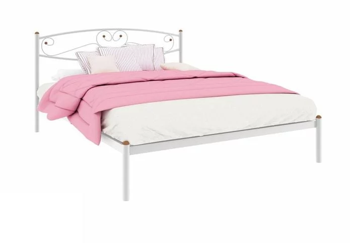 Кровать Каролина 1200х1900 Белая_0