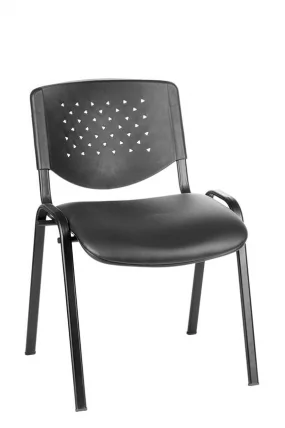 Кресло Дейзи кожзам Черный_0