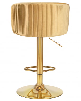 Стул барный DOBRIN DARCY GOLD (песочный велюр (1922-3))_4