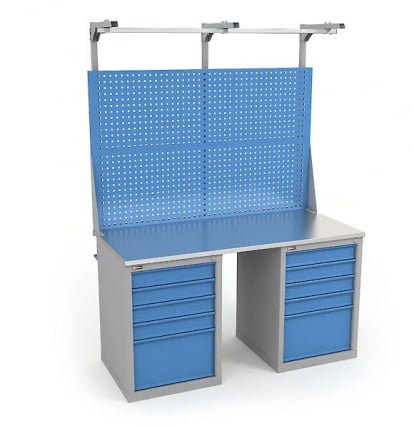 Верстак ВЛ-150-09ЦФ + Экран ВЛ-150-Э4_0