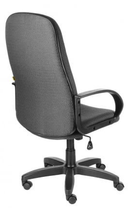 Кресло Амбасадор ULTRA кож.зам. серый_2