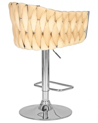Стул барный DOBRIN MARCEL Бежевый велюр MJ9-10_3