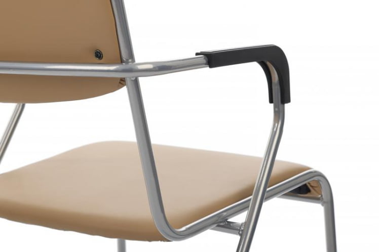 Кресло Nix Plus RCH OMKL-04 Бежевый/Металл окрашенный Хром_9