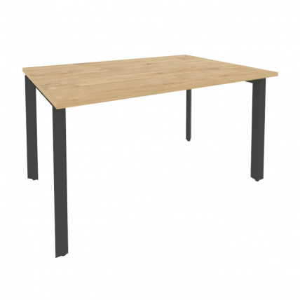 Стол переговорный (1 столешница) ONIX O.MP-PRG-1.3 Тиквуд Светлый/Антрацит_0