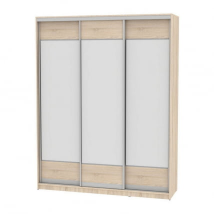 Шкаф-купе B-230х180х60-1(ДСС-D8D8D8)_0