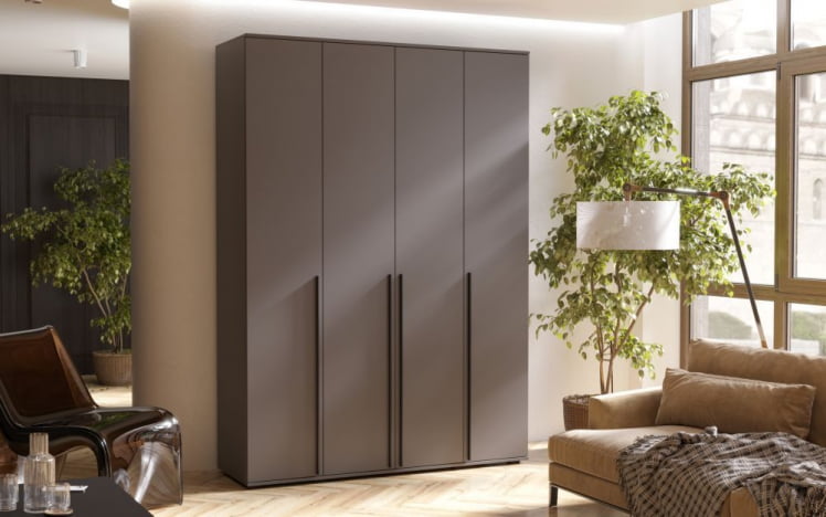 Шкаф Норд 4-х ств. Графит_1