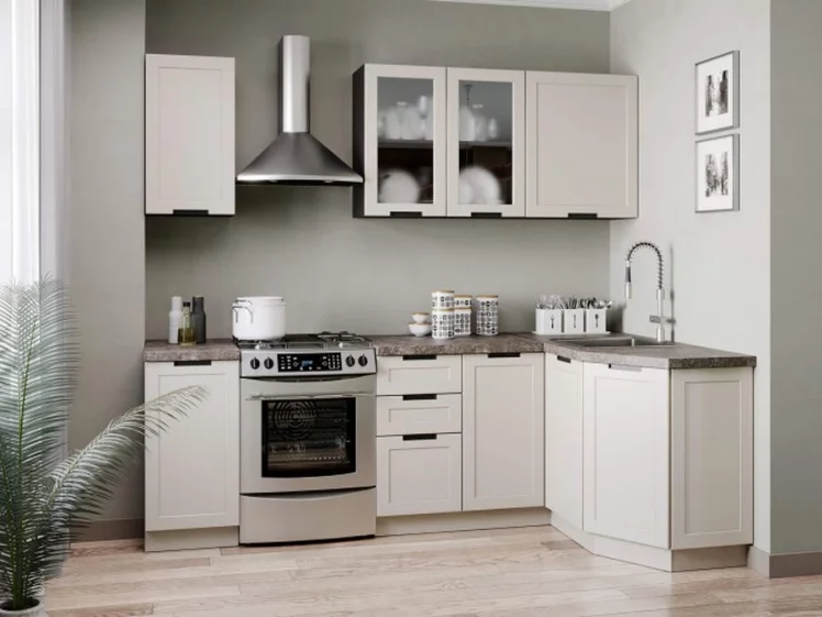 Тумба кухонная 200 бутылочница Джамис ЛД 296.100.000.128 Черный Кашмир_2