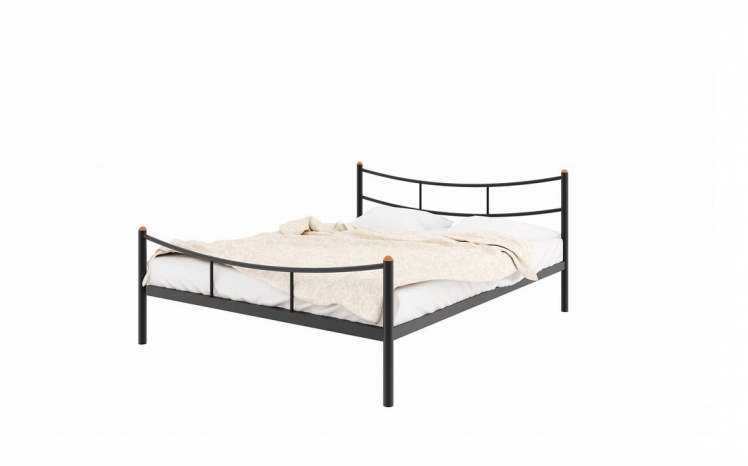 Кровать София plus 1200х1900 Черная_0