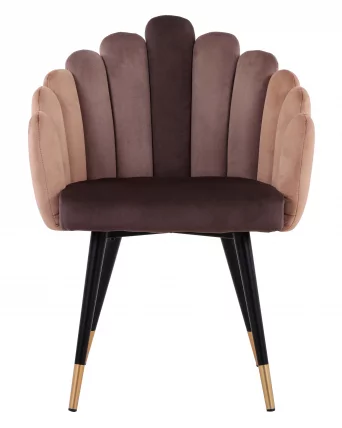 Кресло Камелия велюр Шоколад_3