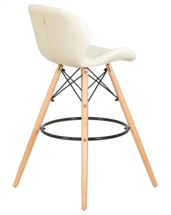 Стул барный DOBRIN BUTTERFLY BAR Кремовый_3