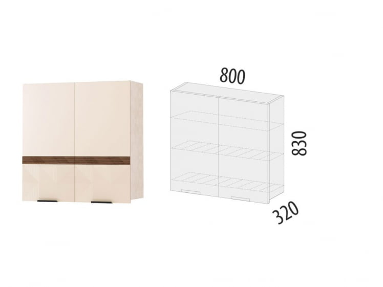 Шкаф-сушка кухонный Дакота 103.02_1