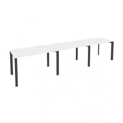 Рабочая станция на П-образном м/к ONIX O.MP-RS-3.2.7 Белый Бриллиант/Антрацит_0