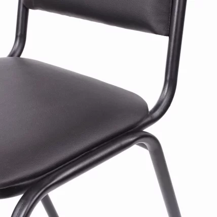 Стул для посетителей РС00Л кожзам Черный_6