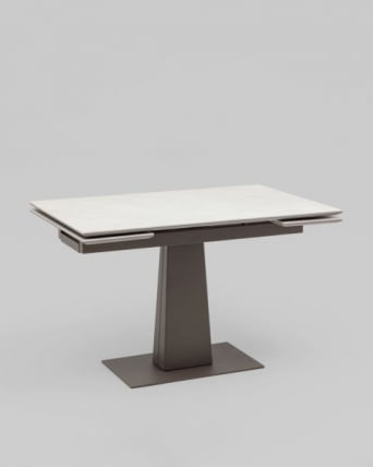 Стол Арнон 120-180/80/76 см керамика Carmen light grey_0