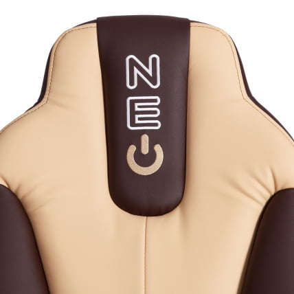 Кресло NEO 2 (22) экокожа Коричневый/бежевый 36-36/36-34_7