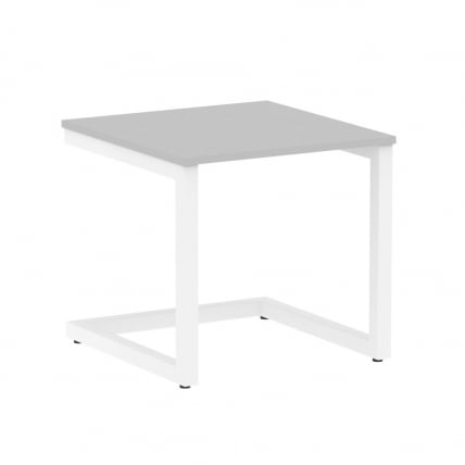 Журнальный стол HOME OFFICE VR.SP-2-58.G Серый/Белый металл_0