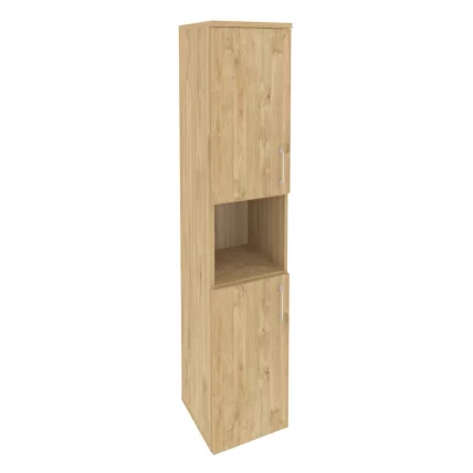 Шкаф высокий узкий левый ONIX O.SU-1.5(L) Тиквуд Светлый_0