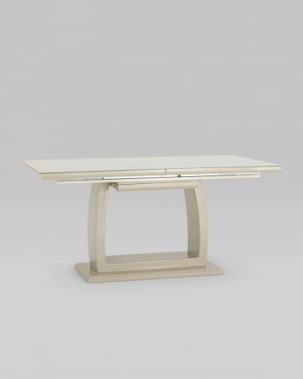 Стол Орлеан раскладной 160-215x90 Бежевый_1