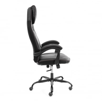 Кресло Arena metalBL кож/зам, черный/черный карбон, 36-6/карбон черный_1