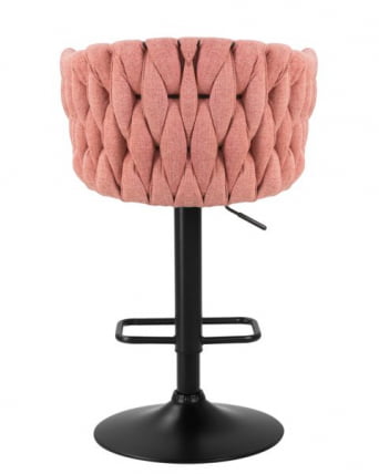 Стул барный DOBRIN LEON (розовая ткань (LAR 275-10)) 2 шт_6