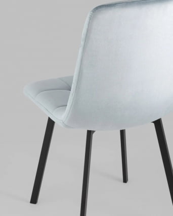 Стул Chilly велюр серо-голубой 4 шт._5