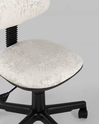 Кресло компьютерное детское УМКА Cat and Dogs Бежевый_7