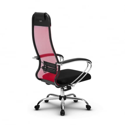 Офисное кресло МЕТТА Комплект 18, Основание 17833 Красный Black_2