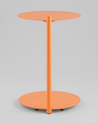 Журнальный столик Siara металл оранжевый_6