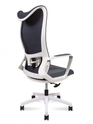 Кресло офисное WAVE AM3-H(WHITE) Серый_3