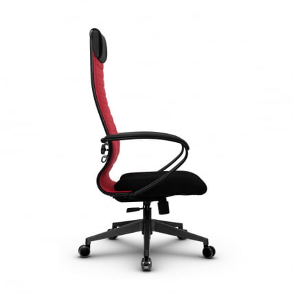Офисное кресло МЕТТА Комплект 21, Основание 17832 Красный Black_2