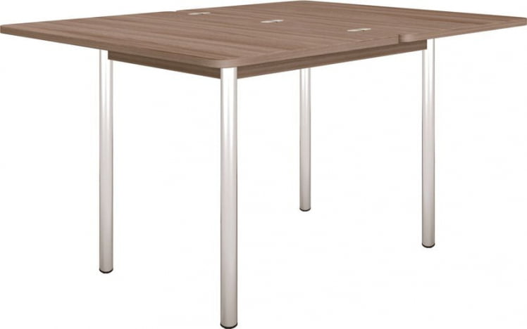 Стол обеденный Орфей 1.2 Ясень шимо темный_1