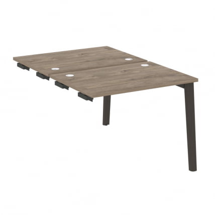 Стол-приставка двойной к опорным элементам ONIX WOOD OW.D.SPR-1.7 Тиквуд Темный/Темный_0