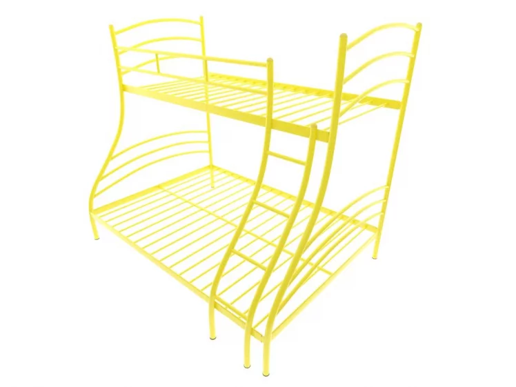 Кровать двухъярусная Глория 1400х2000 Желтый_0