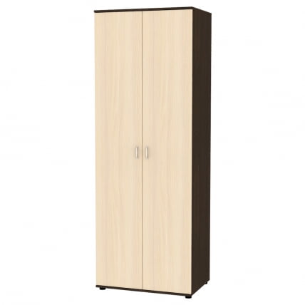 Шкаф распашный Алиса (H4) 2230х800х540 ручка скоба 96мм (Венге-ДМ)_0