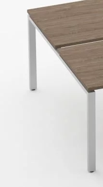 П-образный металлический каркас с траверсами Deka 7.145.14 К Металлик матовый муар_0